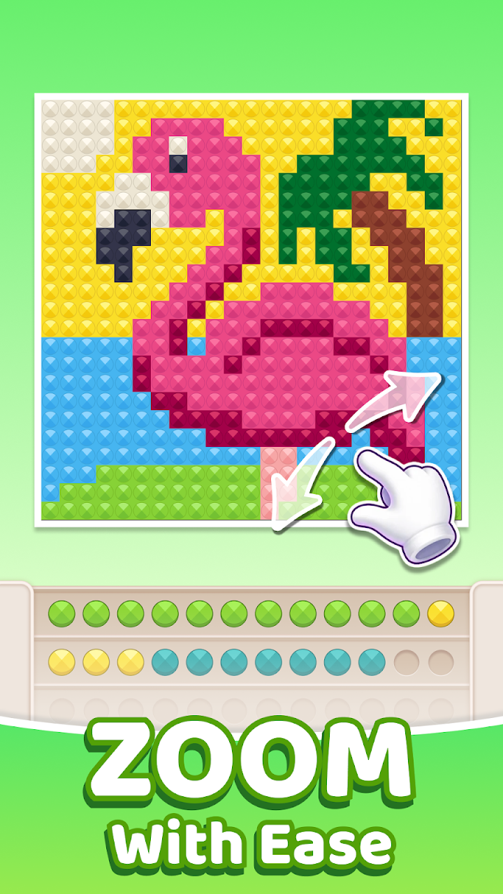 Jewel Bloom: Gem Coloring screenshot