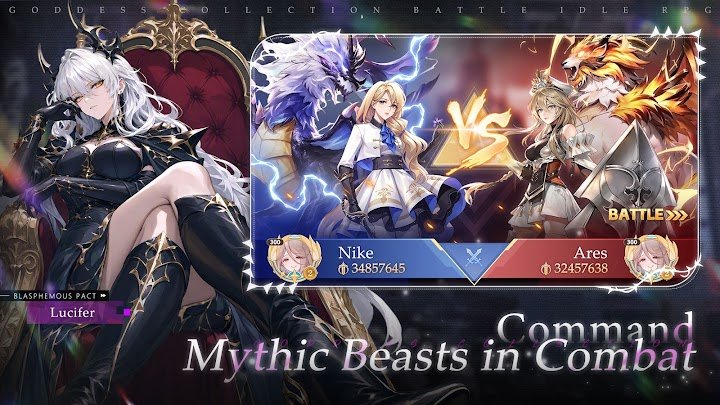 Divine Throne: Idle RPG screenshot