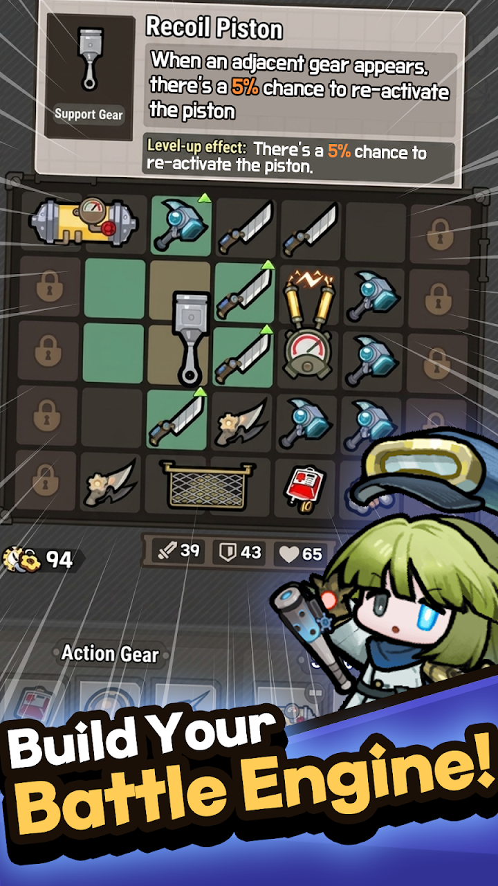 Junk Busters : Gear Roguelite screenshot