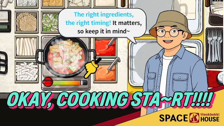 Space Tteokbokki Tycoon screenshot