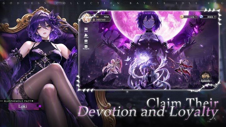Divine Throne: Idle RPG screenshot