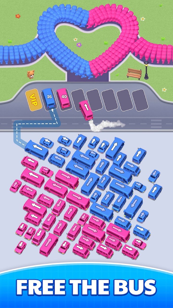 Bus Traffic Jam: Loop Fever screenshot