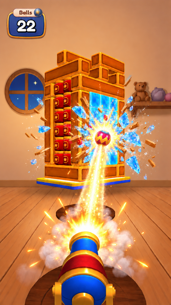 Toy Smash: Cannon Blast Puzzle screenshot