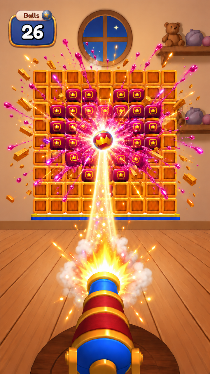 Toy Smash: Cannon Blast Puzzle screenshot