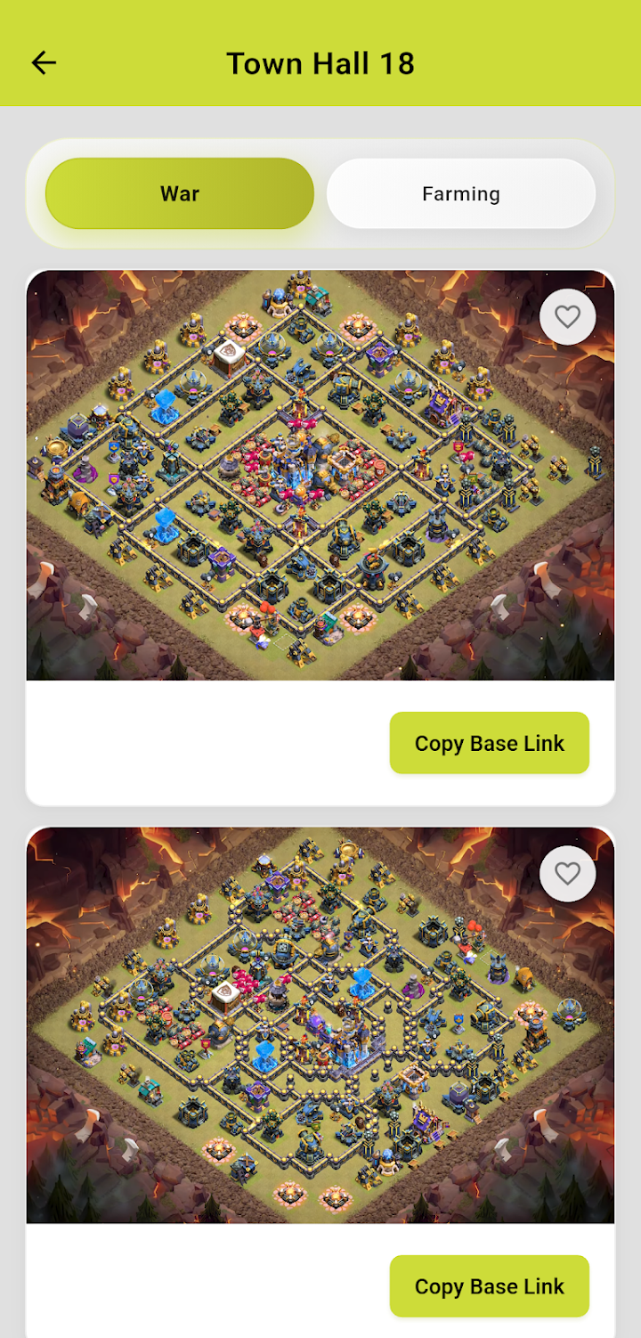 COC Base Layouts:Clash of Maps screenshot
