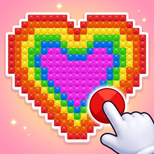 Jewel Bloom: Gem Coloring icon