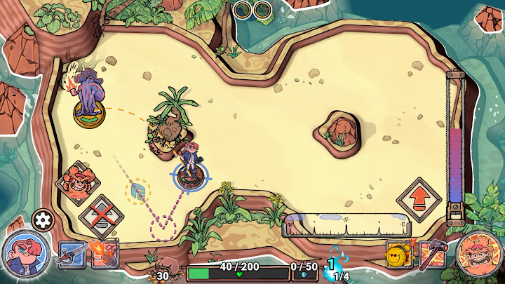 Flick Shot Rogues screenshot
