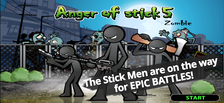 Anger of stick 5 : zombie screenshot