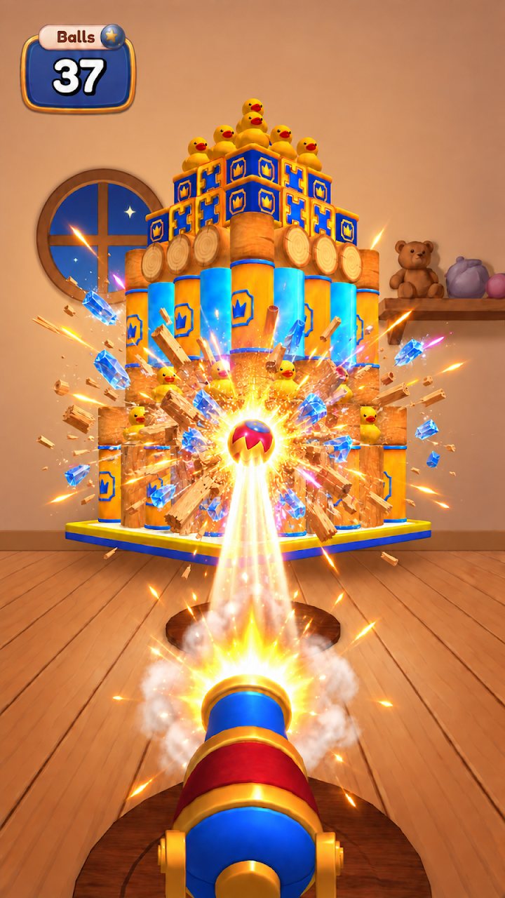 Toy Smash: Cannon Blast Puzzle screenshot